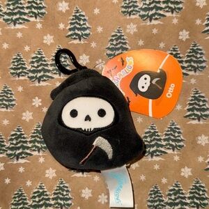 Squishmallows OTTO The Grim Reaper 5 inch Black Halloween Squad 2023 (NWT)
